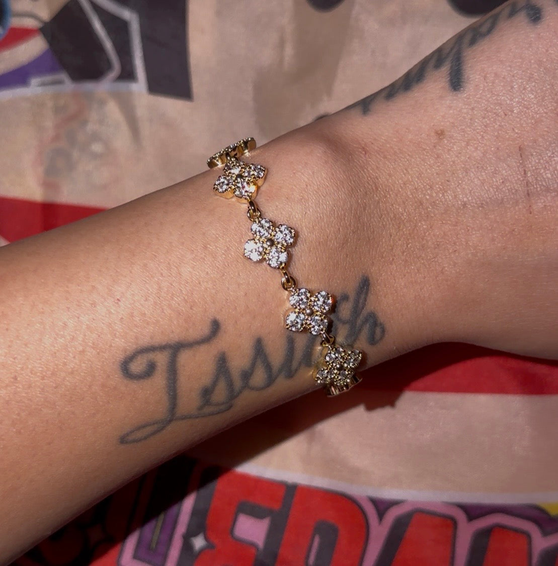 DMND flower bracelet